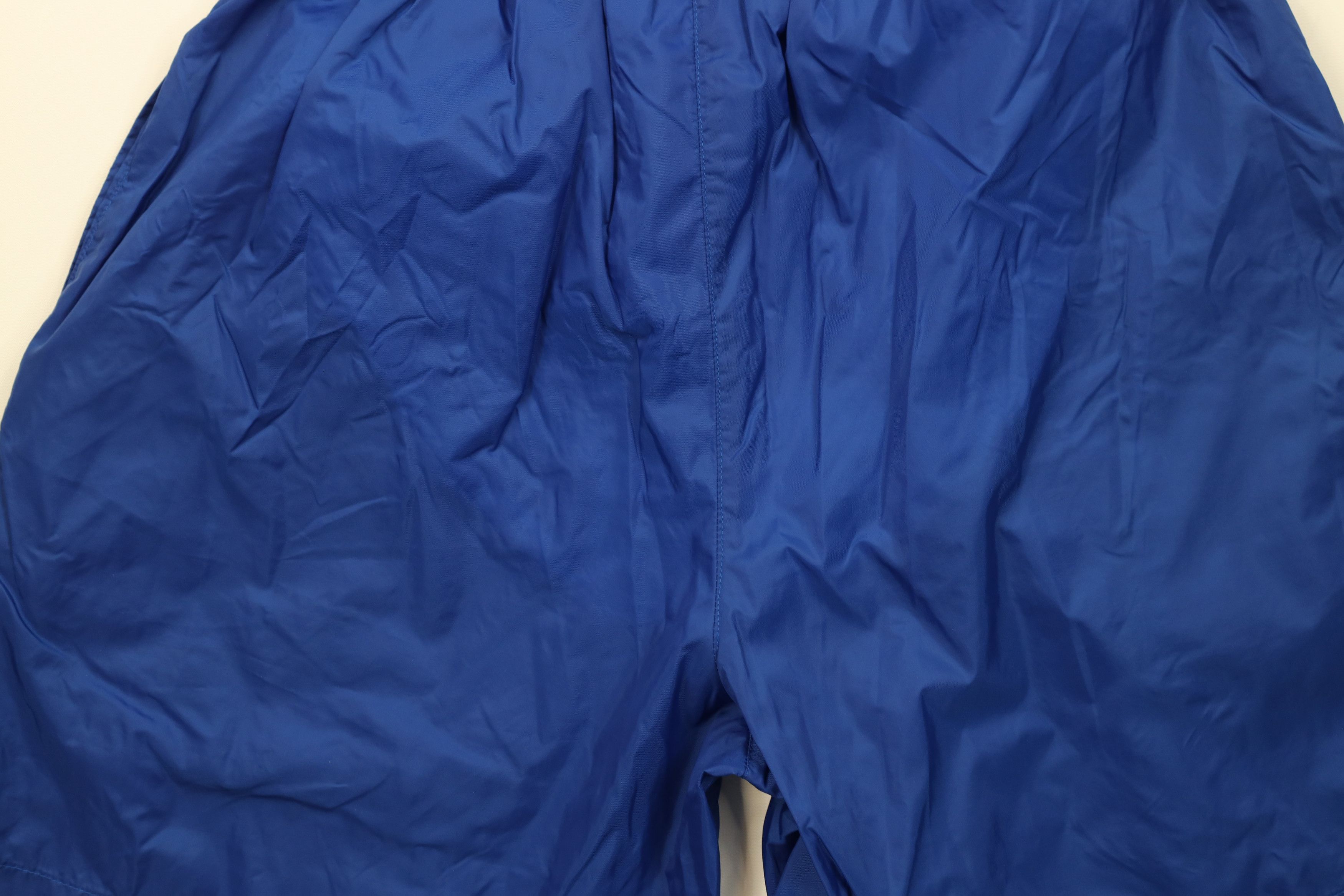 Reebok Vintage 90s Reebok Above Knee Windbreaker Shorts Blue Nylon Size US 34 / EU 50 - 11 Thumbnail