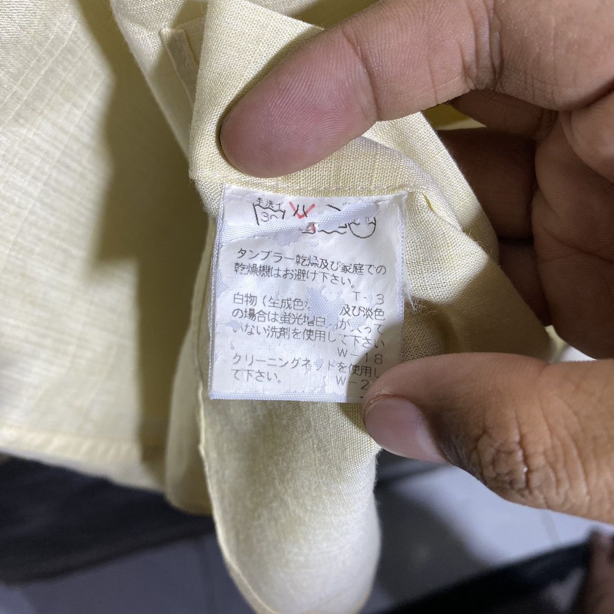 Issey Miyake ISSEY MIYAKE LINEN SHANGHAI SHIRTS Size US L / EU 52-54 / 3 - 7 Thumbnail