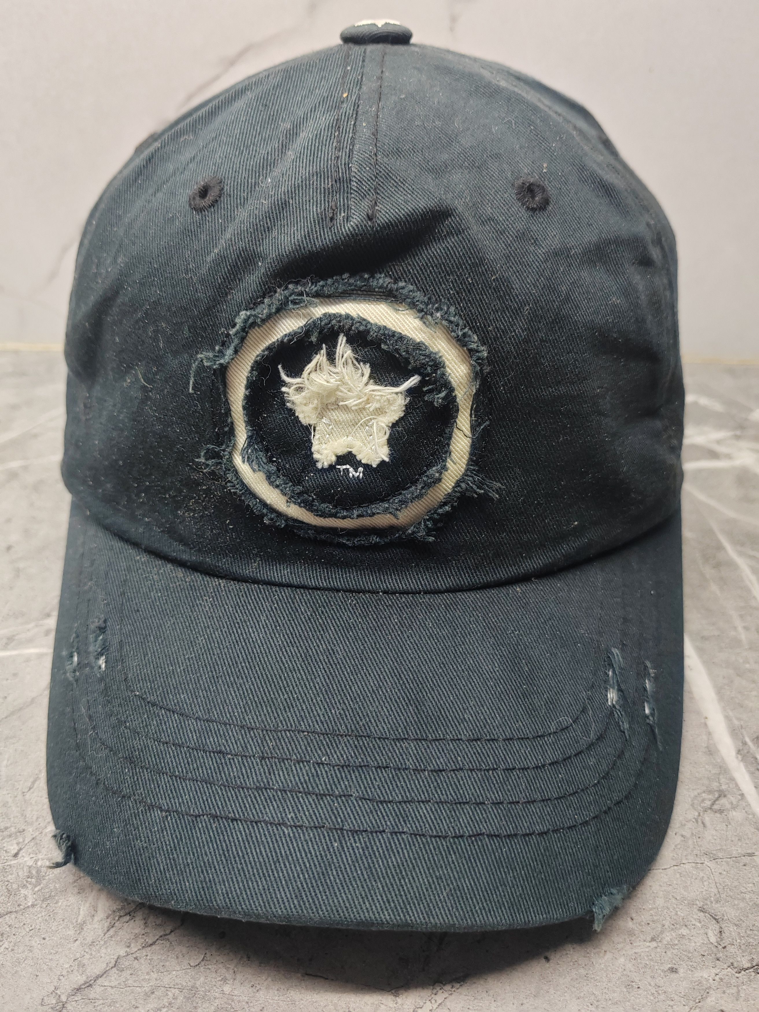 Converse × Vintage Vintage Converse Distressed Style Cap Hat Size ONE SIZE - 2 Thumbnail