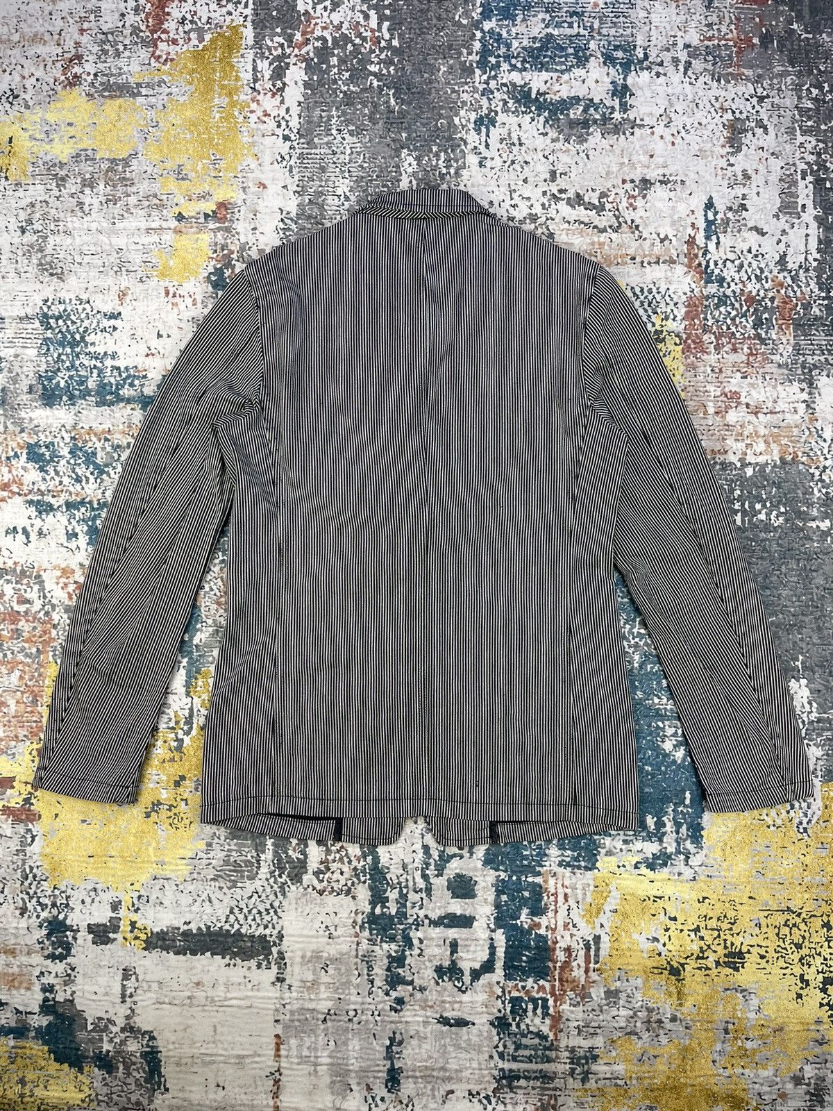 United Arrows Vtg United Arrows Hickory Denim Sport Jackets Size US L / EU 52-54 / 3 - 5 Thumbnail
