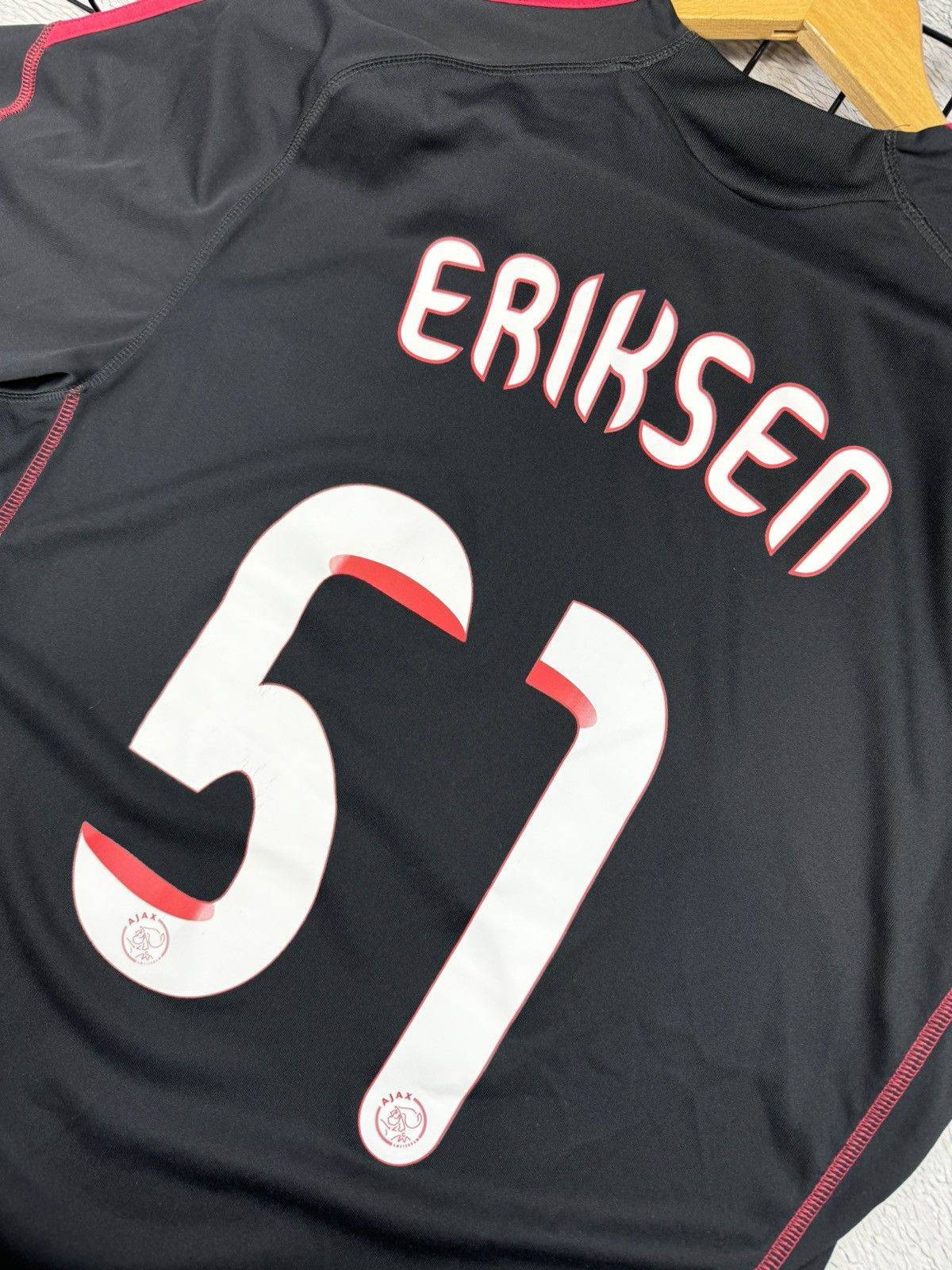 Adidas × Vintage ERIKSEN Vintage Ajax 2009/10 Adidas Jersey Blokcore L sz Size US L / EU 52-54 / 3 - 11 Thumbnail