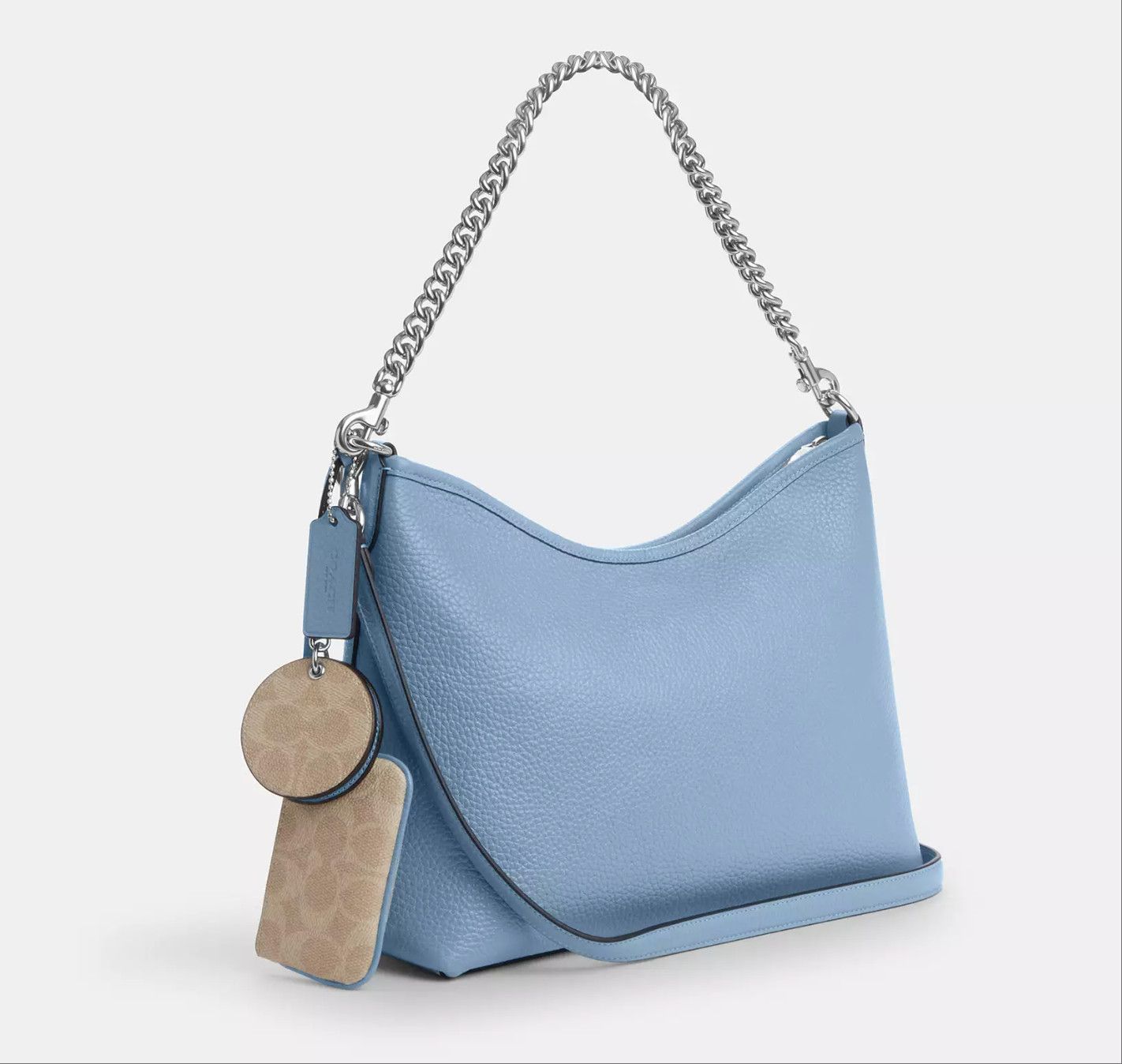 Coach Laurel Shoulder Bag With Mirror Charm And Pouch CBI94 Size ONE SIZE - 5 Thumbnail