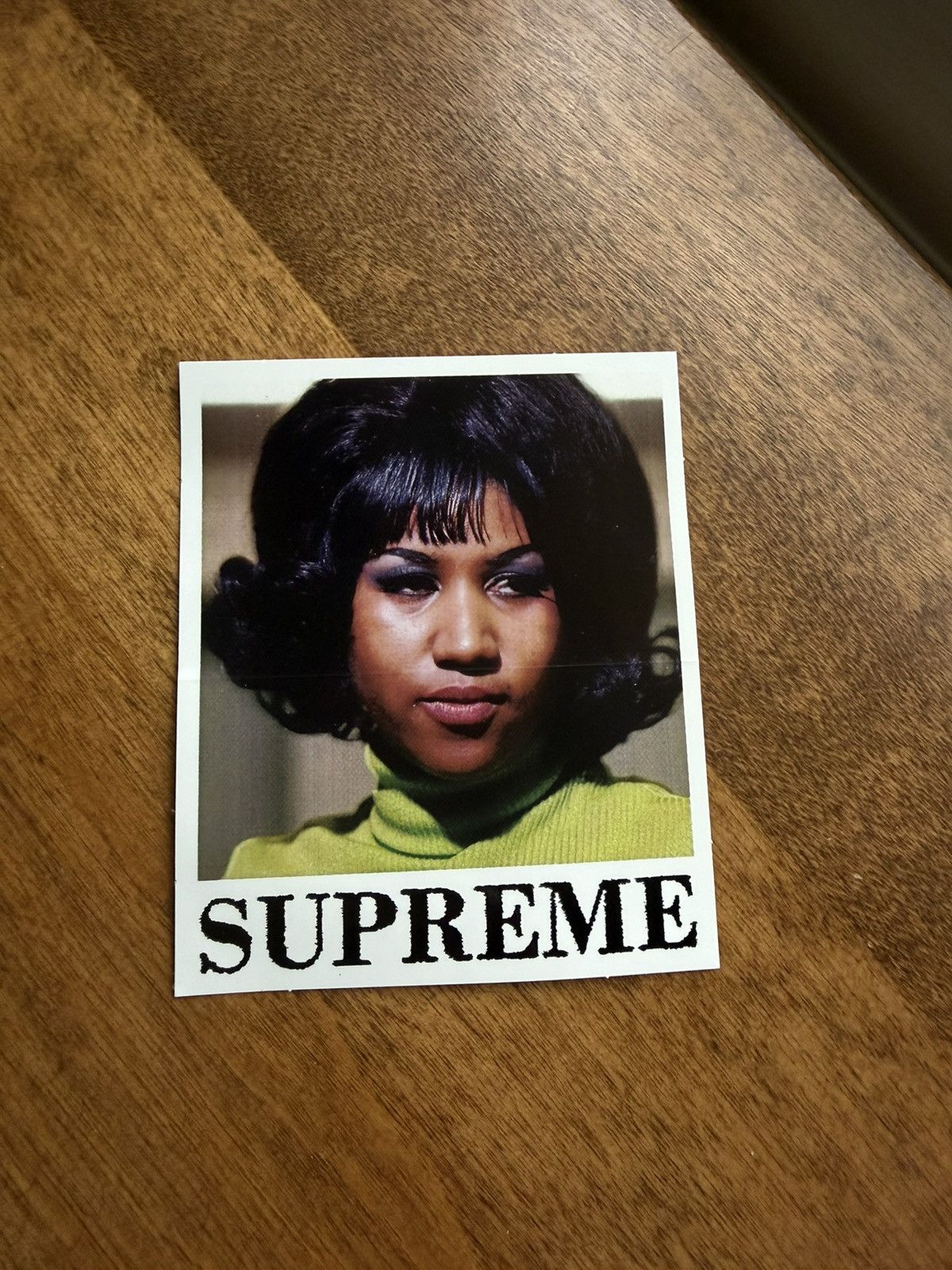 Supreme Supreme Aretha Franklin Sticker Size ONE SIZE - 1 Preview