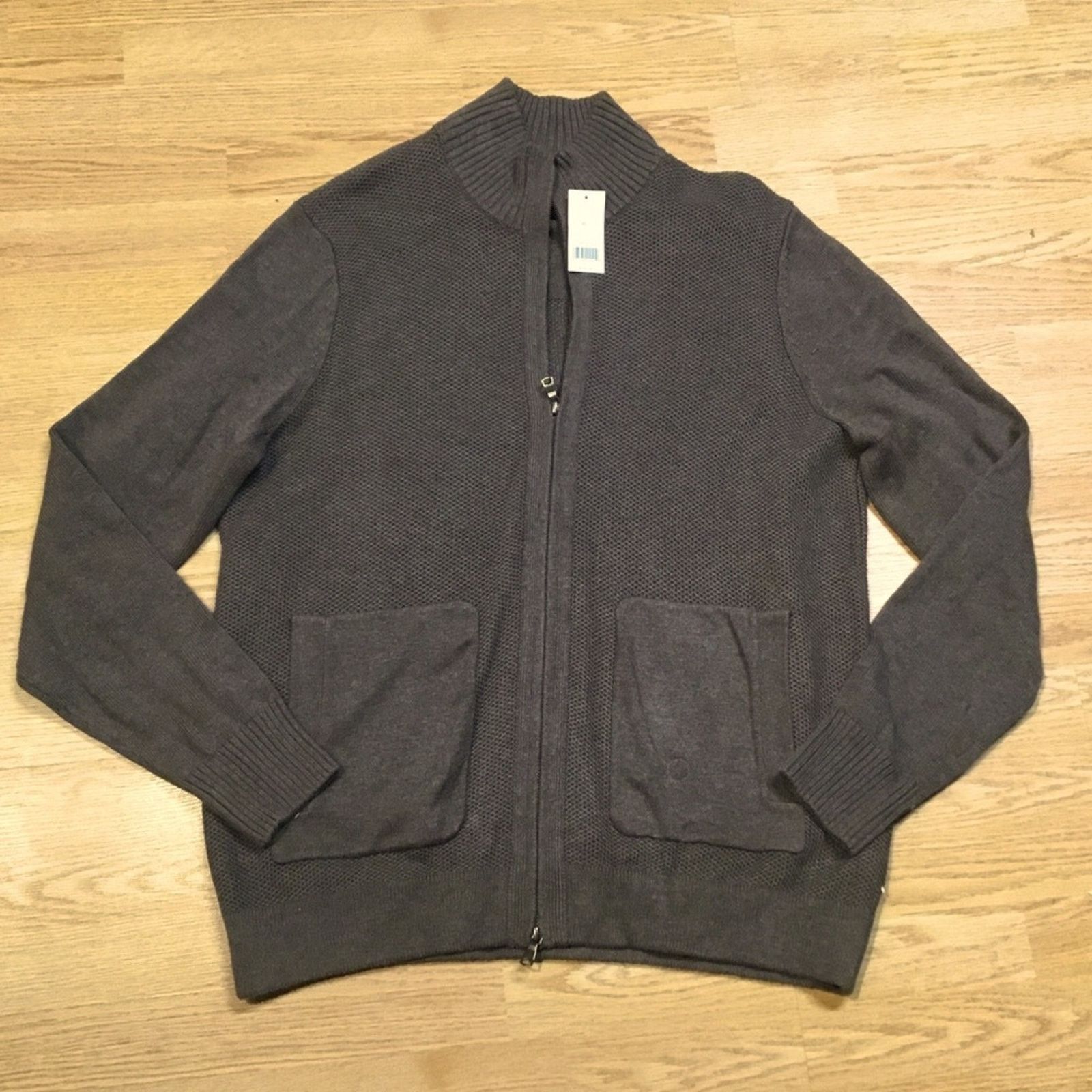 Banana Republic NWT Banana Republic Zip Up Sweater Size US XL / EU 56 / 4 - 1 Thumbnail