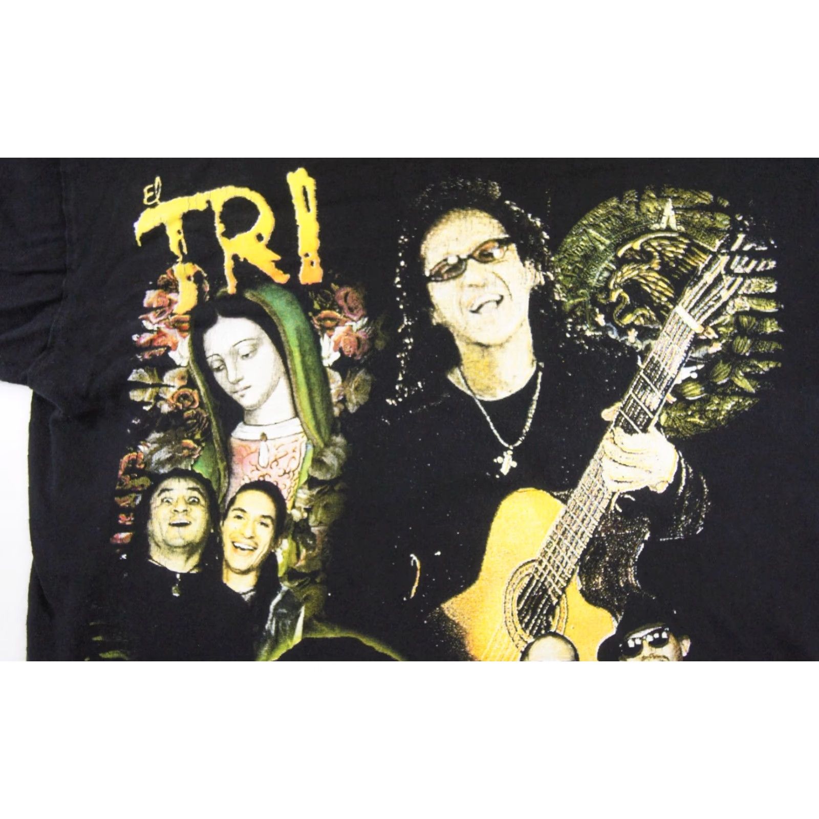 Vintage Vintage El Tri Shirt Mens XLarge Black Spanish Mexican Rock Band Tee 35 Anos Size US XL / EU 56 / 4 - 2 Thumbnail