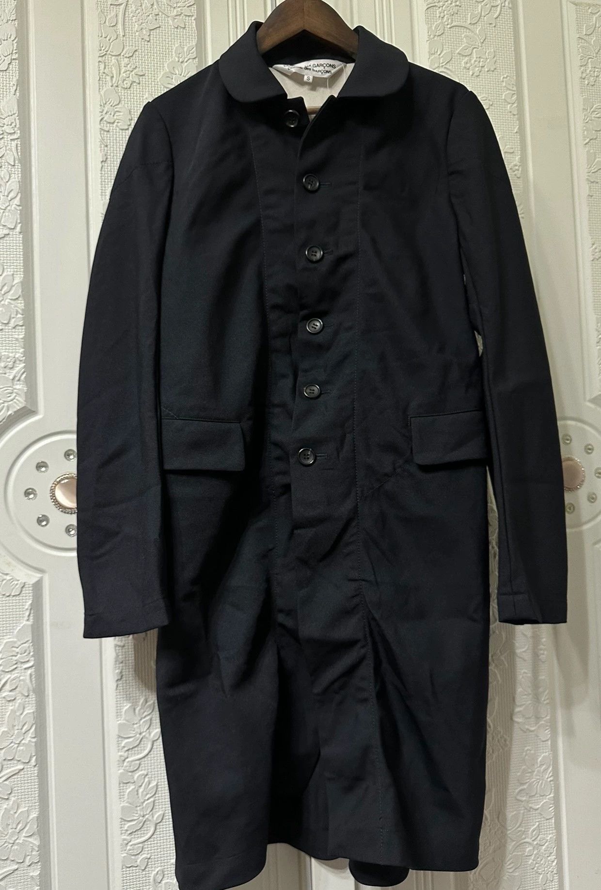 Comme des Garcons CDG long round neck suit jacket for women Size S / US 4 / IT 40 - 3 Thumbnail