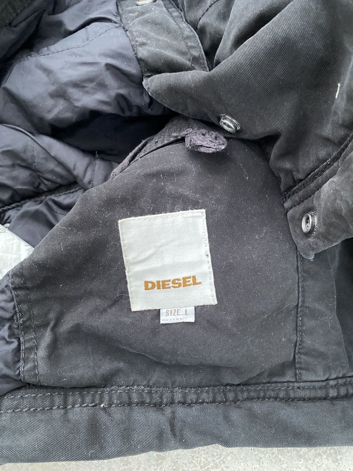 Diesel Vintage Diesel Avant Garde Multi-Pocket Jacket Size US L / EU 52-54 / 3 - 10 Thumbnail