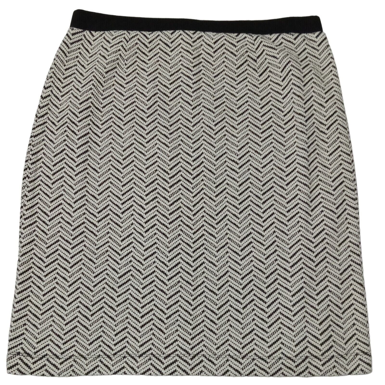 & Other Stories ZAC & RACHEL Skirt L Women's Wrap Knit Chevron No Slit Size 34" / US 12 / IT 48 - 2 Thumbnail