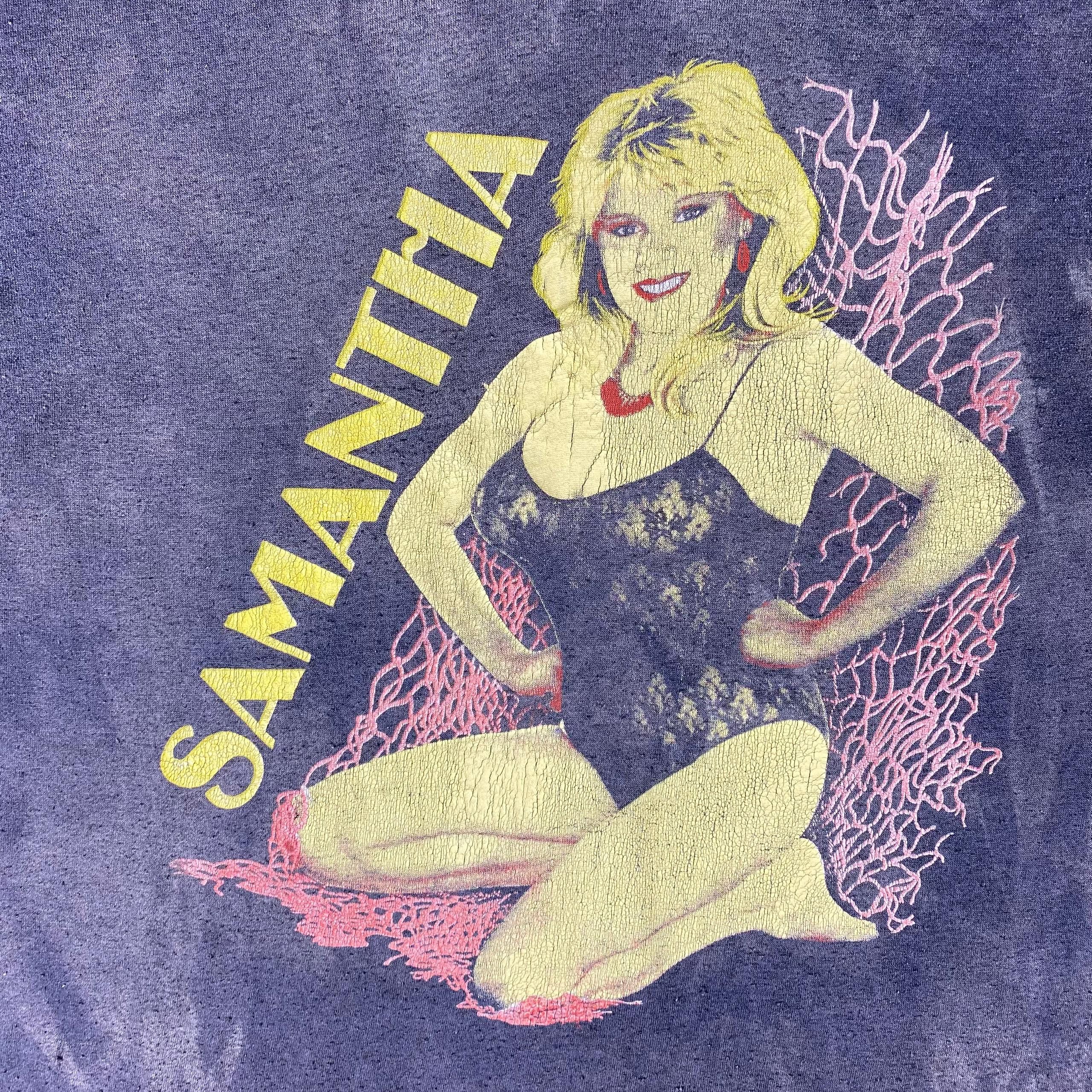 Band Tees Vintage 80s Samantha Band Tshirt Size US M / EU 48-50 / 2 - 5 Thumbnail