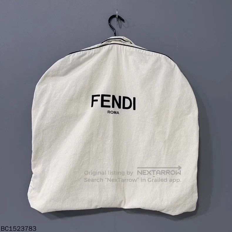 Fendi Fendi Red-lined gradient mink fur coat Size S / US 4 / IT 40 - 6 Thumbnail
