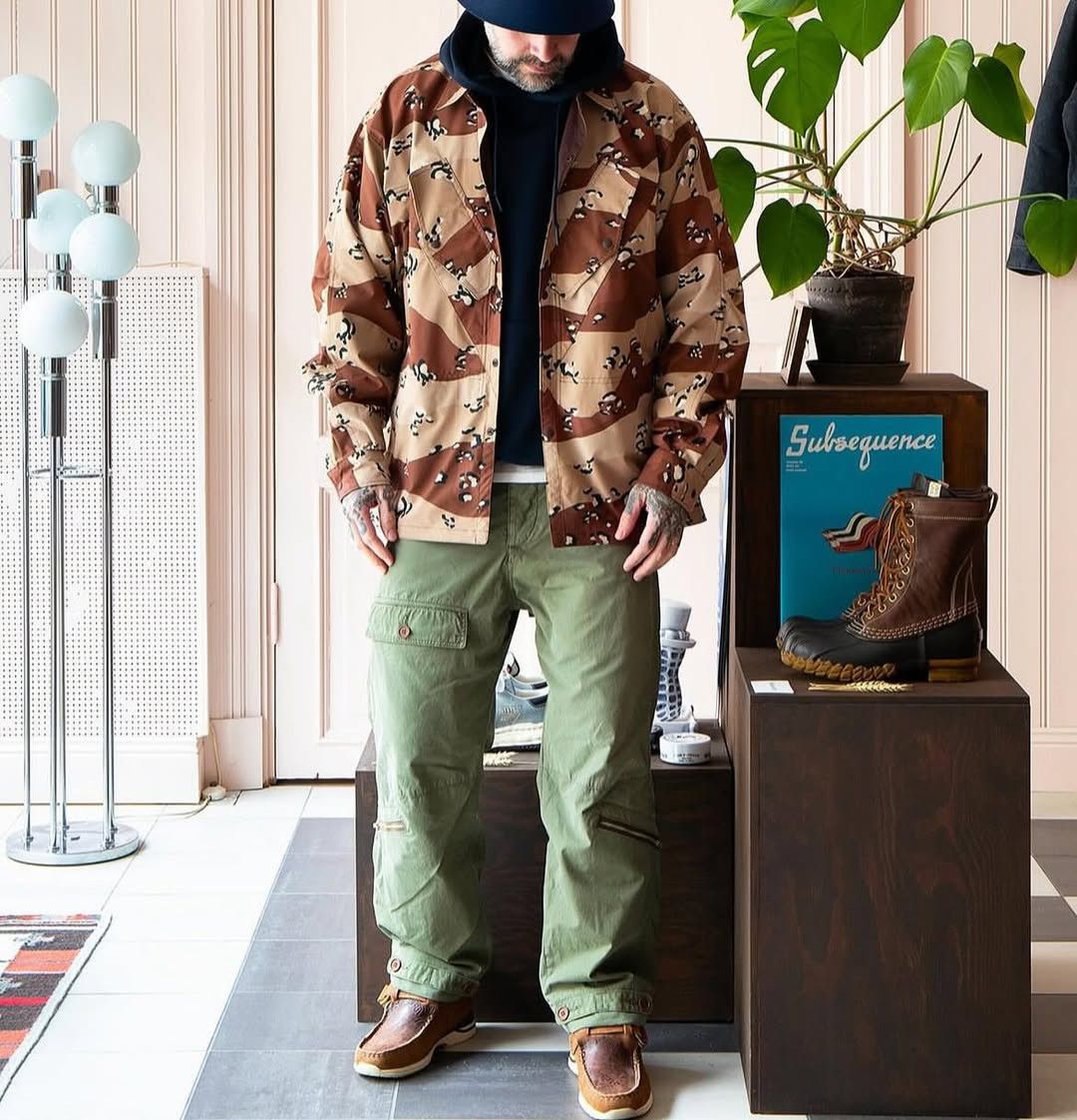 Japanese Brand Daiwa Pier39 Tech Reversible Paramarine Jacket Camo/Brown Size US L / EU 52-54 / 3 - 12 Thumbnail
