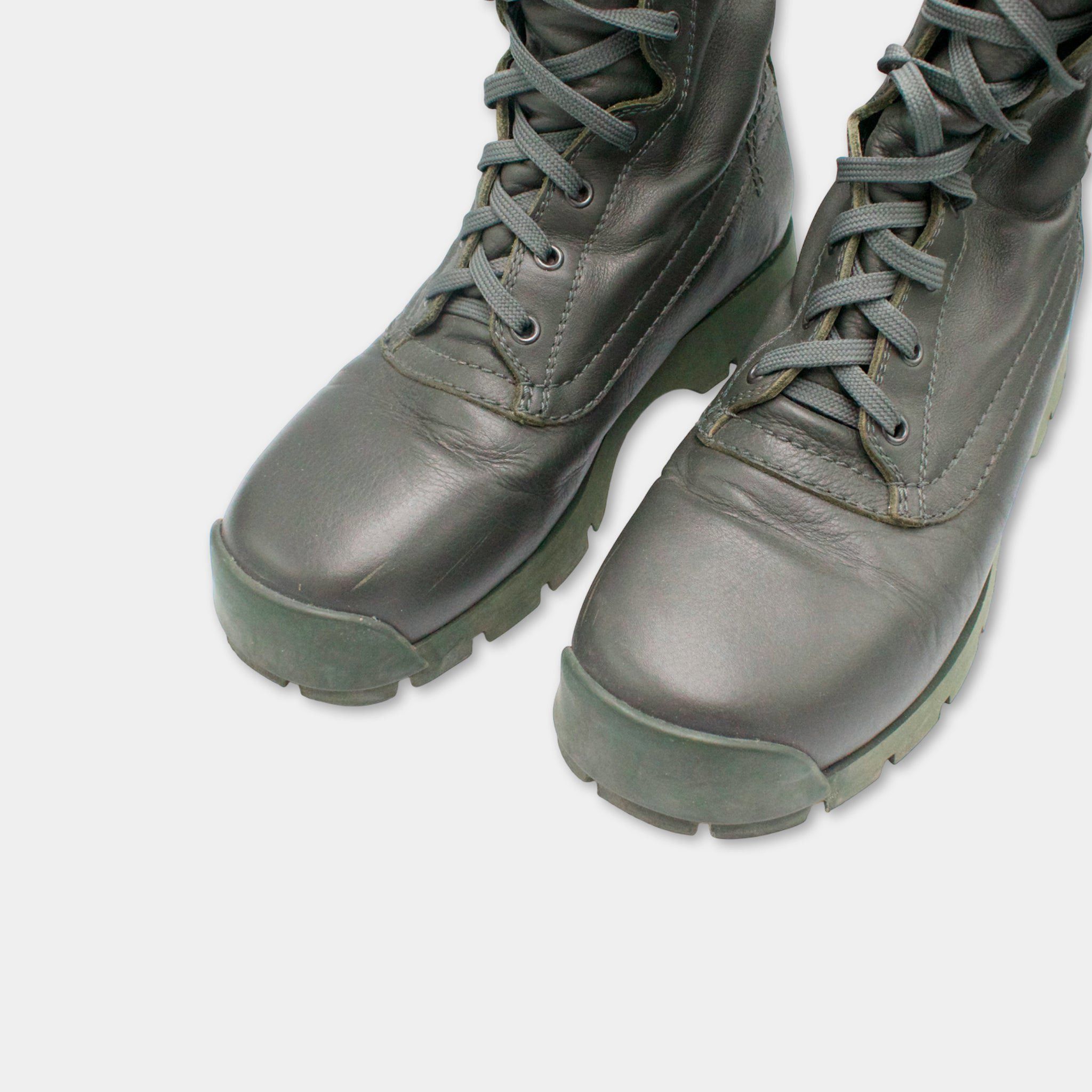 Jil Sander Jil Sander Soft Leather Combat Boots Size US 7.5 / EU 40-41 - 5 Thumbnail