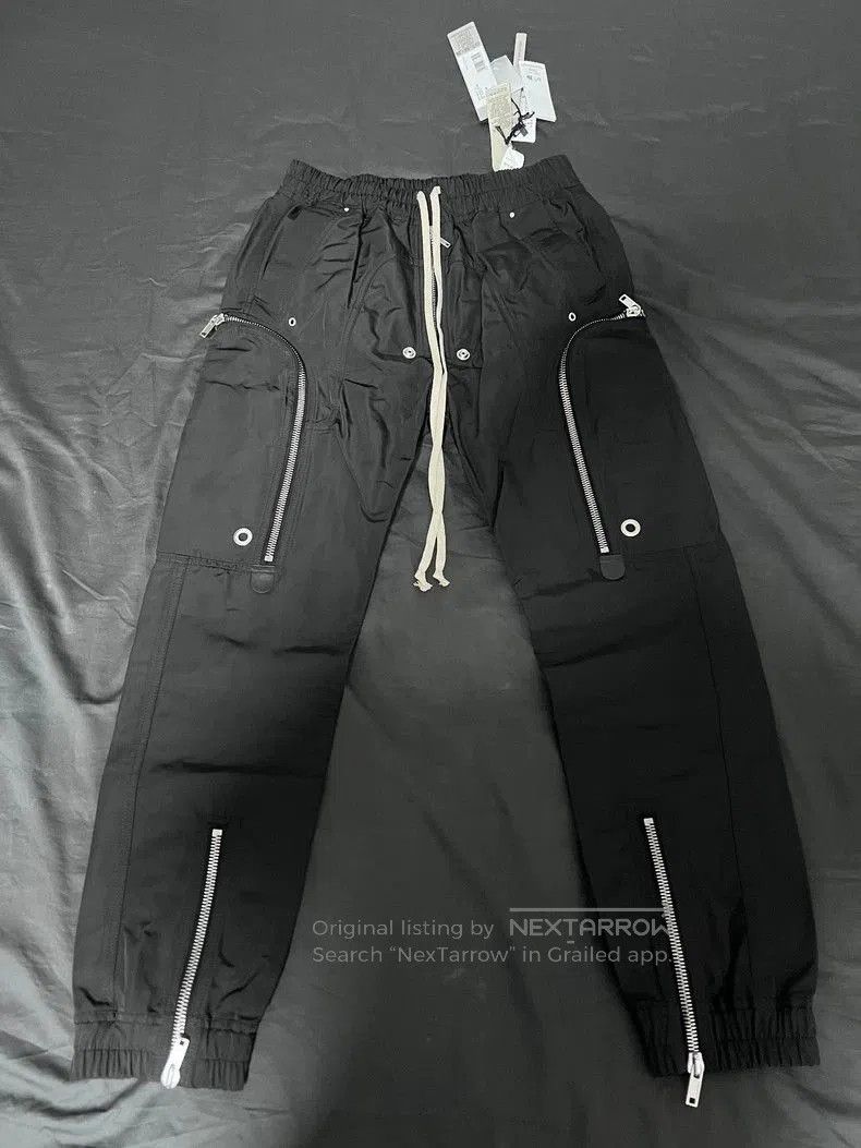 Rick Owens Rick Owens 25SS Men's Black Cargo Pants. Size US 32 / EU 48 - 4 Thumbnail