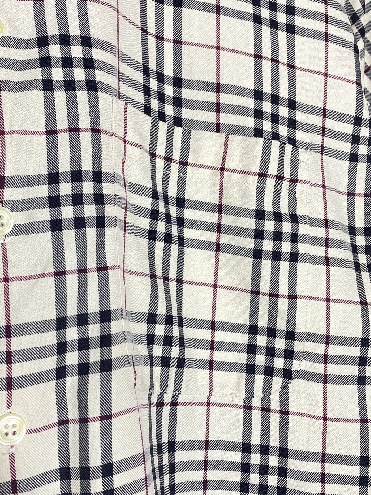 Burberry Vintage Burberry London Checked Short Sleeve Shirt Men’s Size US M / EU 48-50 / 2 - 6 Thumbnail