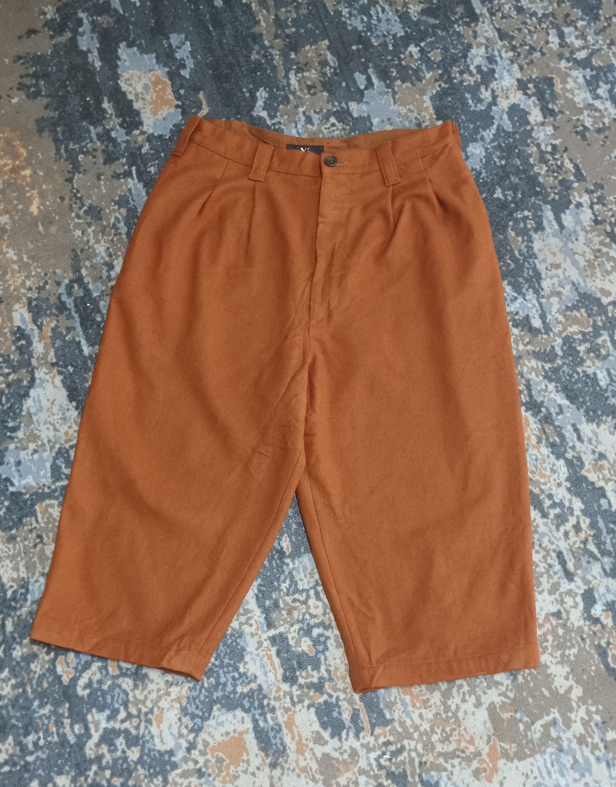 Yohji Yamamoto Rare🔥90s Yohji Yamamoto Wool Short Pants Size US 30 / EU 46 - 1 Thumbnail