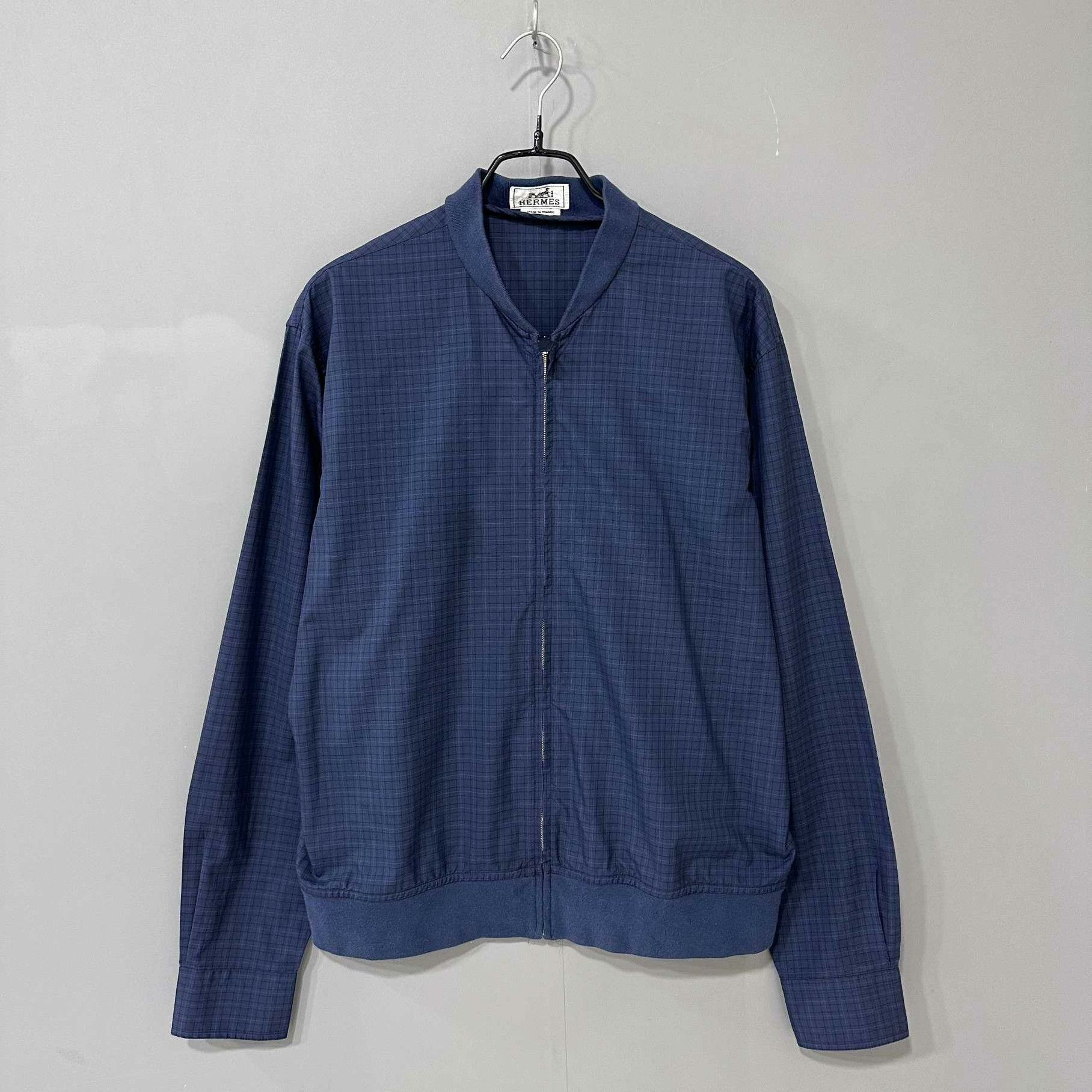 Hermes Hermes Plaid Blue Light Jacket xs Men Size US XS / EU 42 / 0 - 1 Thumbnail