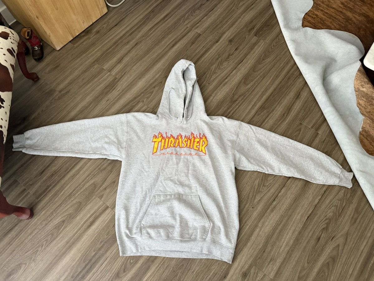 Thrasher OG Thrasher hoodie gray medium Size US M / EU 48-50 / 2 - 1 Thumbnail