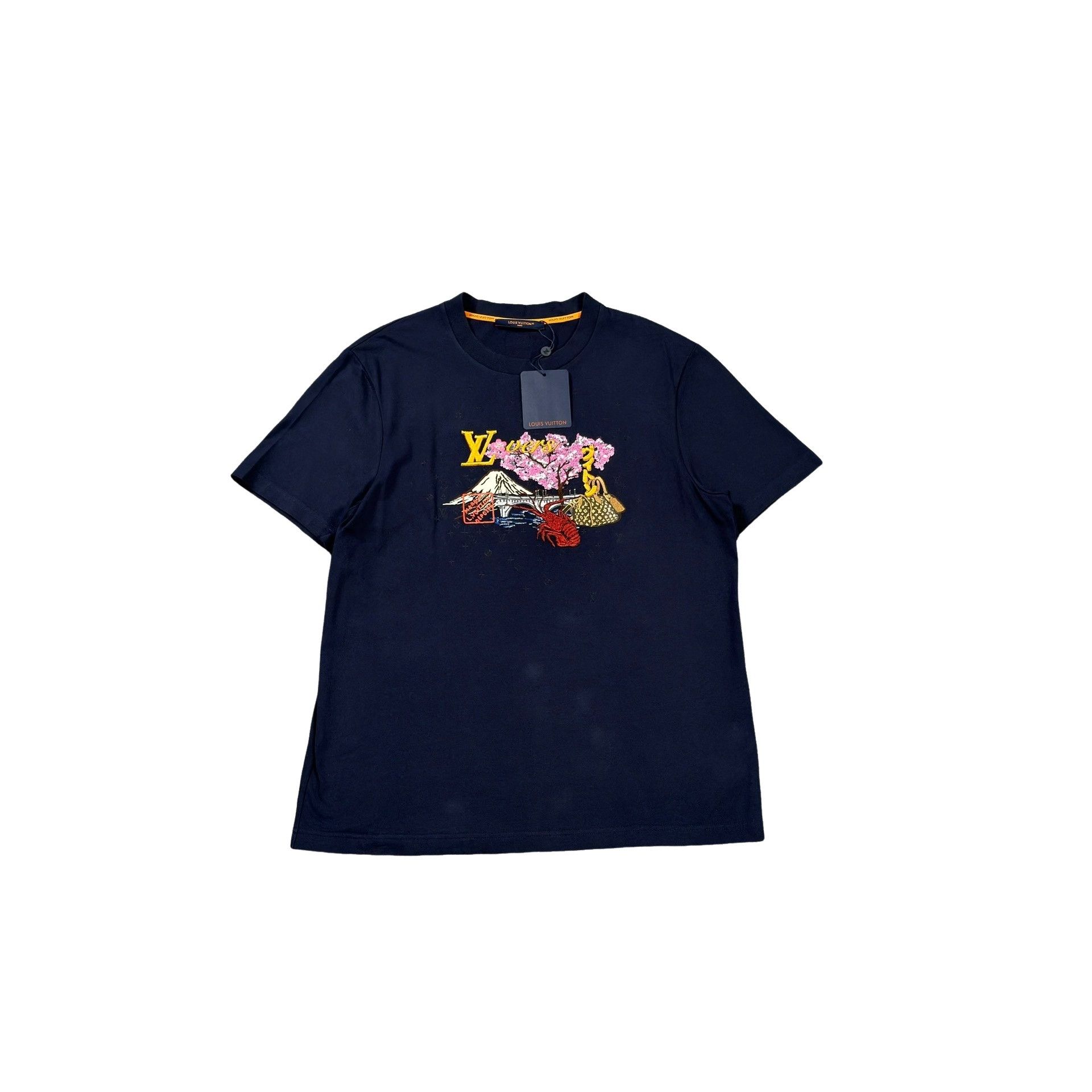 Louis Vuitton Louis Vuitton Nigo Lobster Embroidery T-Shirt Size XL Size US XL / EU 56 / 4 - 1 Thumbnail