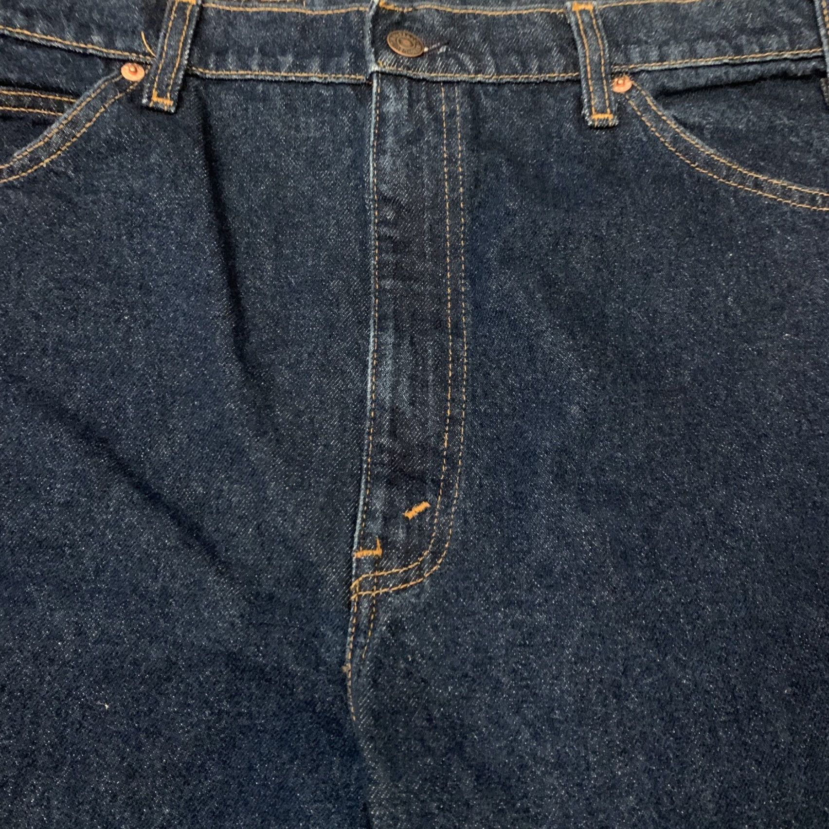 Levi's VINTAGE Levi's 505 Jeans 40x34 Dark Denim USA Mens Size US 40 / EU 56 - 2 Thumbnail