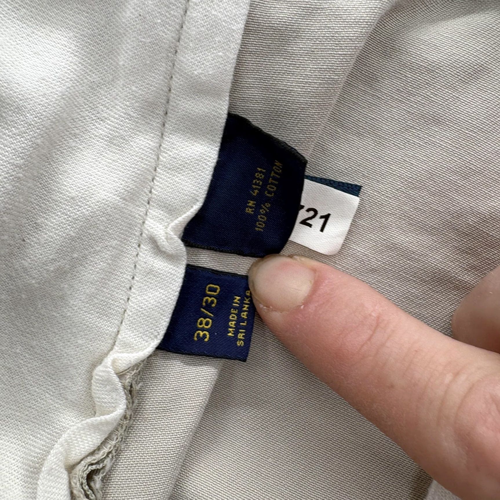 Polo Ralph Lauren Polo Ralph Lauren Chino Pants Mens 38x30 Beige Classic Fit Straight Polo Ralph Lauren Pants Mens 38x30 Beige Classic Fit Straight Size US M / EU 48-50 / 2 - 6 Thumbnail