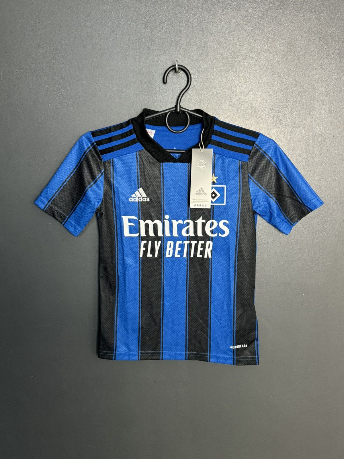 Adidas KIDS New Hamburg 21/22 Away Football Jersey T-Shirt Size US XS / EU 42 / 0 - 1 Thumbnail