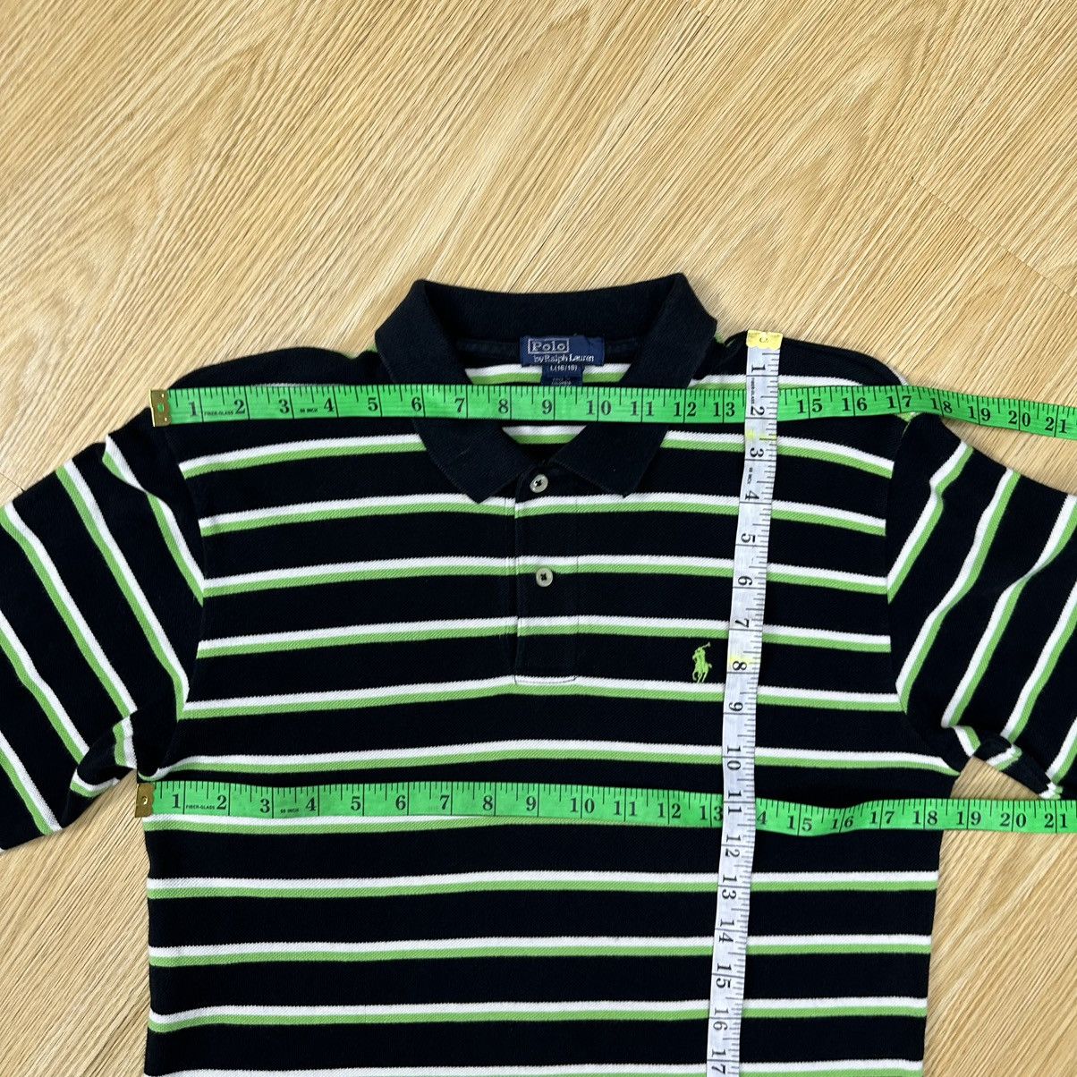Polo Ralph Lauren 90s Polo Ralph Lauren Stripe Long Sleeve Tee A824 Size US S / EU 44-46 / 1 - 5 Thumbnail