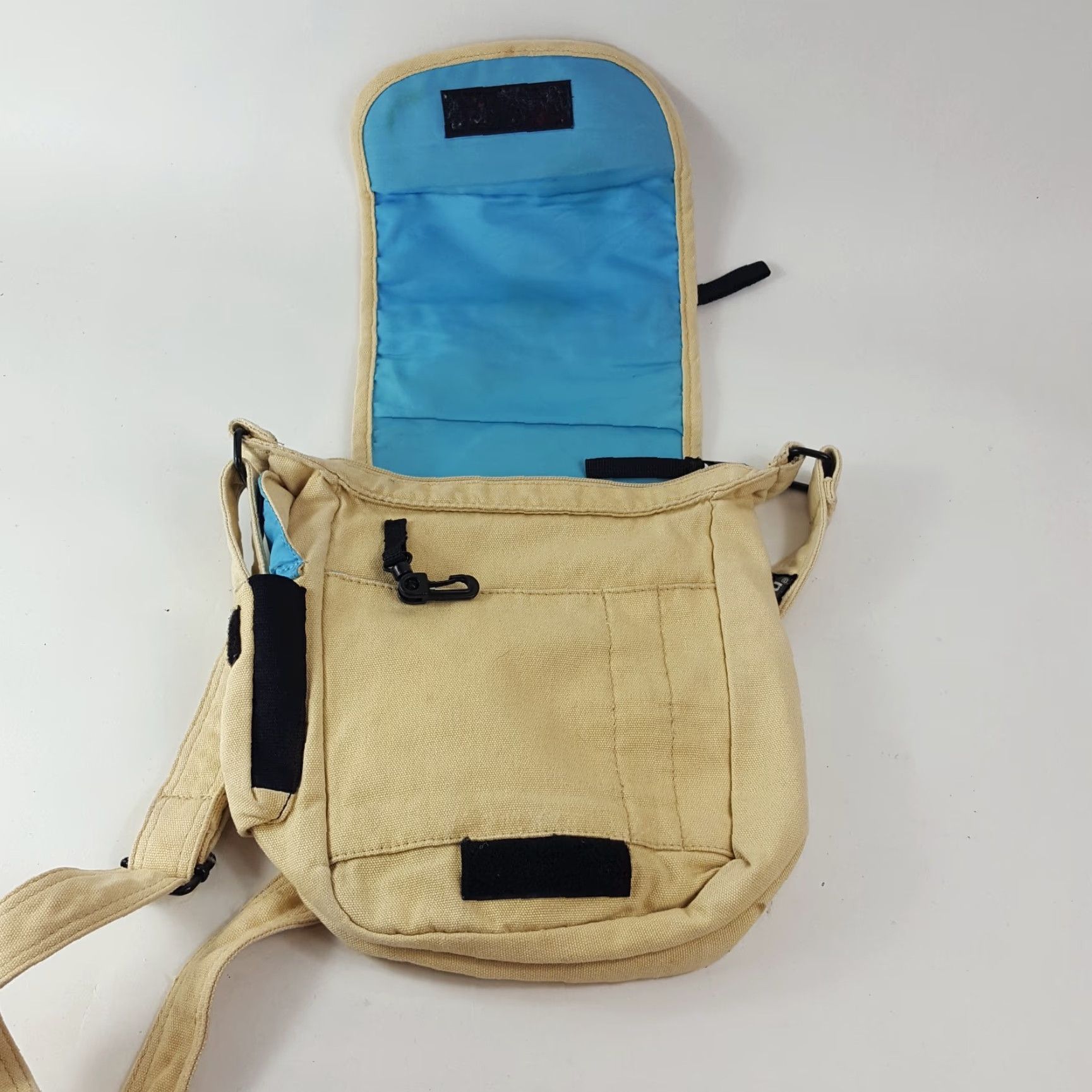 KAVU VINTAGE KAVU Canvas Crossbody Bag Women Small Outdoor Khaki Hiking Shoulder Tote Size ONE SIZE - 6 Thumbnail