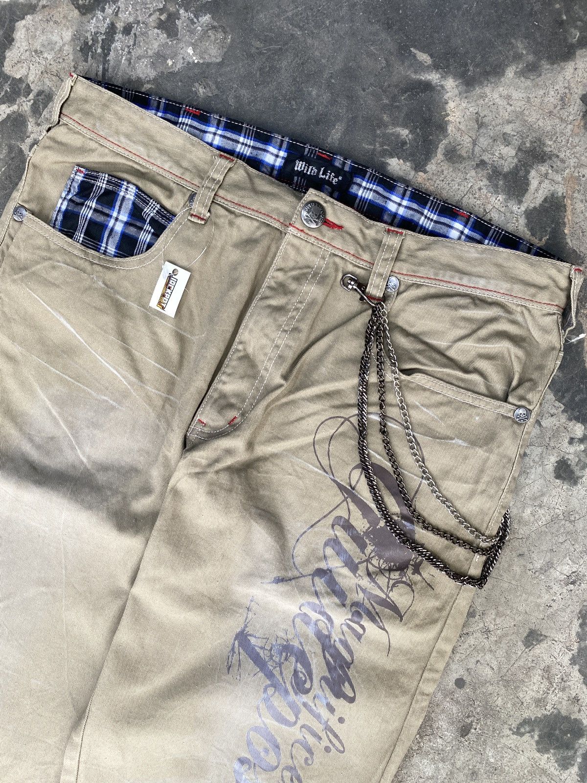 Japanese Brand I6W9 Japanese Wild Life Pant Y2k Size US 37 - 4 Thumbnail