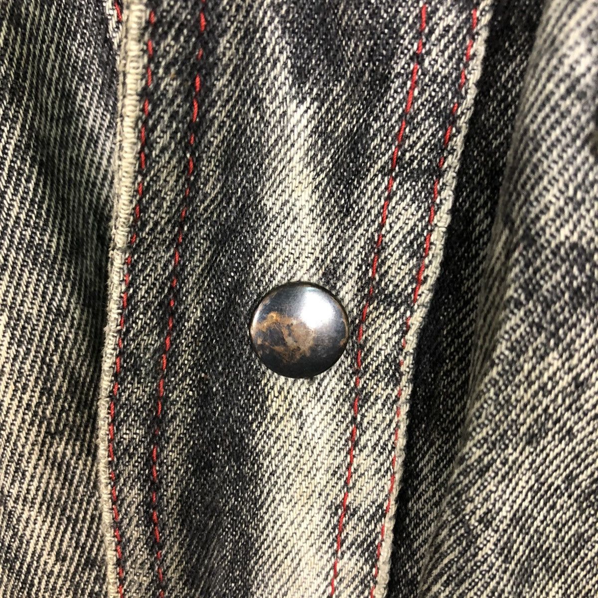 Japanese Brand 🔥VINTAGE BIKER BOMBER JACKET DENIM JAPAN ISSEY MIYAKE Size US L / EU 52-54 / 3 - 19 Thumbnail