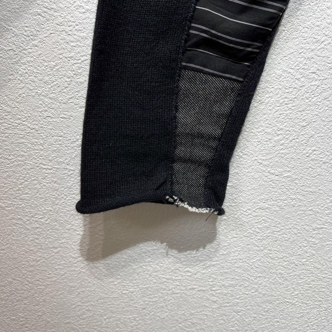 Yohji Yamamoto Y’s YOHJI YAMAMOTO＋NOIR docking knit Size US L / EU 52-54 / 3 - 5 Thumbnail