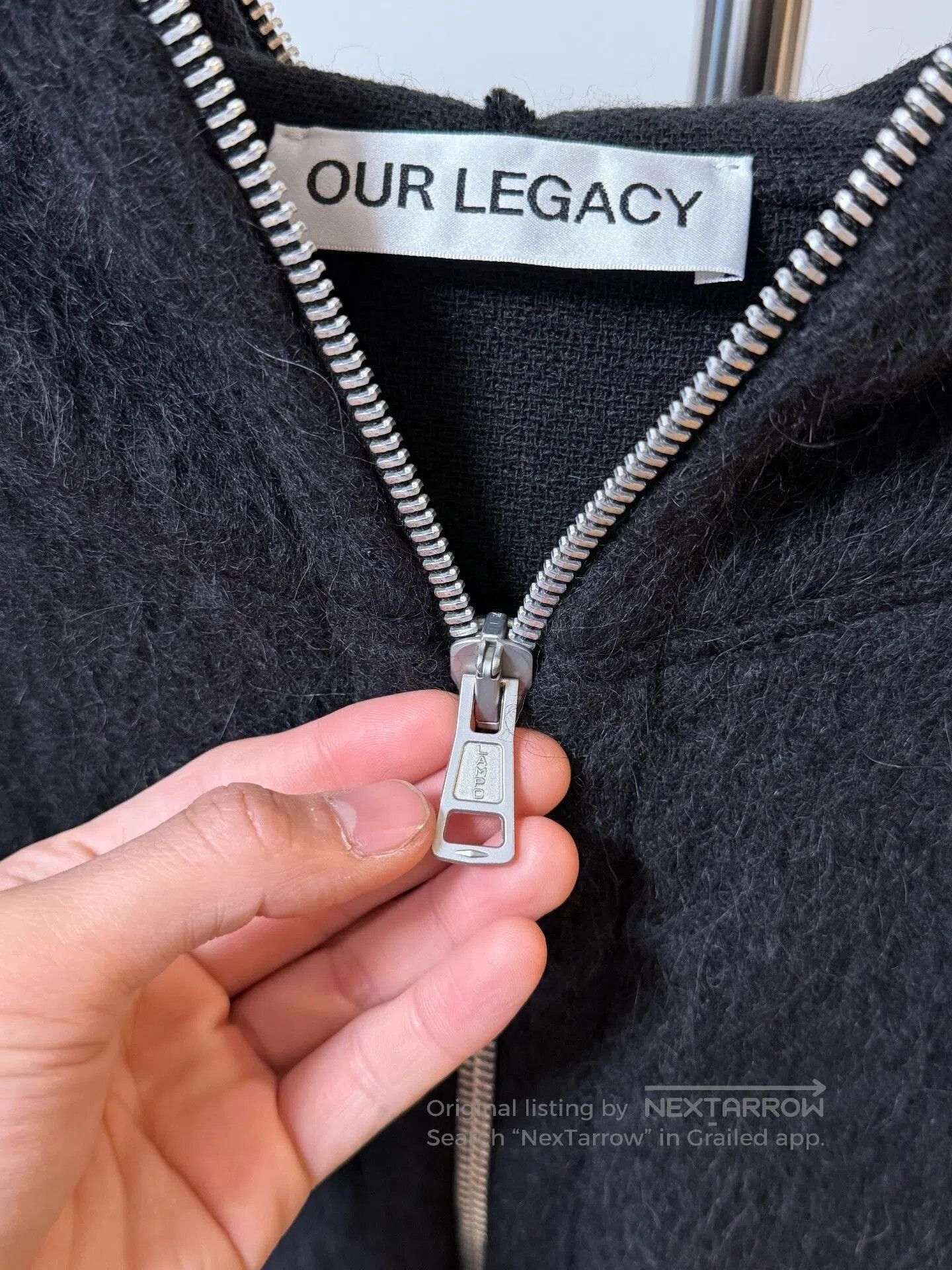 Our Legacy Our Legacy Mohair Zip Jacket. Size US M / EU 48-50 / 2 - 4 Thumbnail
