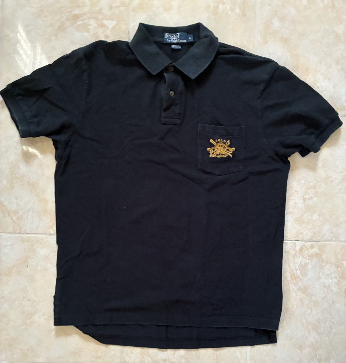 Polo Ralph Lauren Vintage 90s Ralph Lauren Embroidered Polo Size US L / EU 52-54 / 3 - 1 Thumbnail