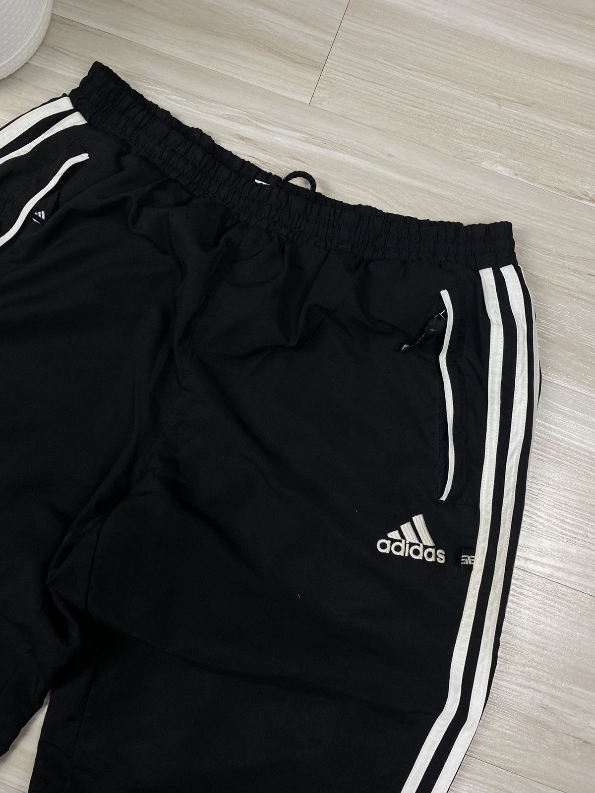 Adidas × Vintage Adidas Nylon Y2K Vintage Track Pants Drill Track Size US 32 / EU 48 - 3 Thumbnail
