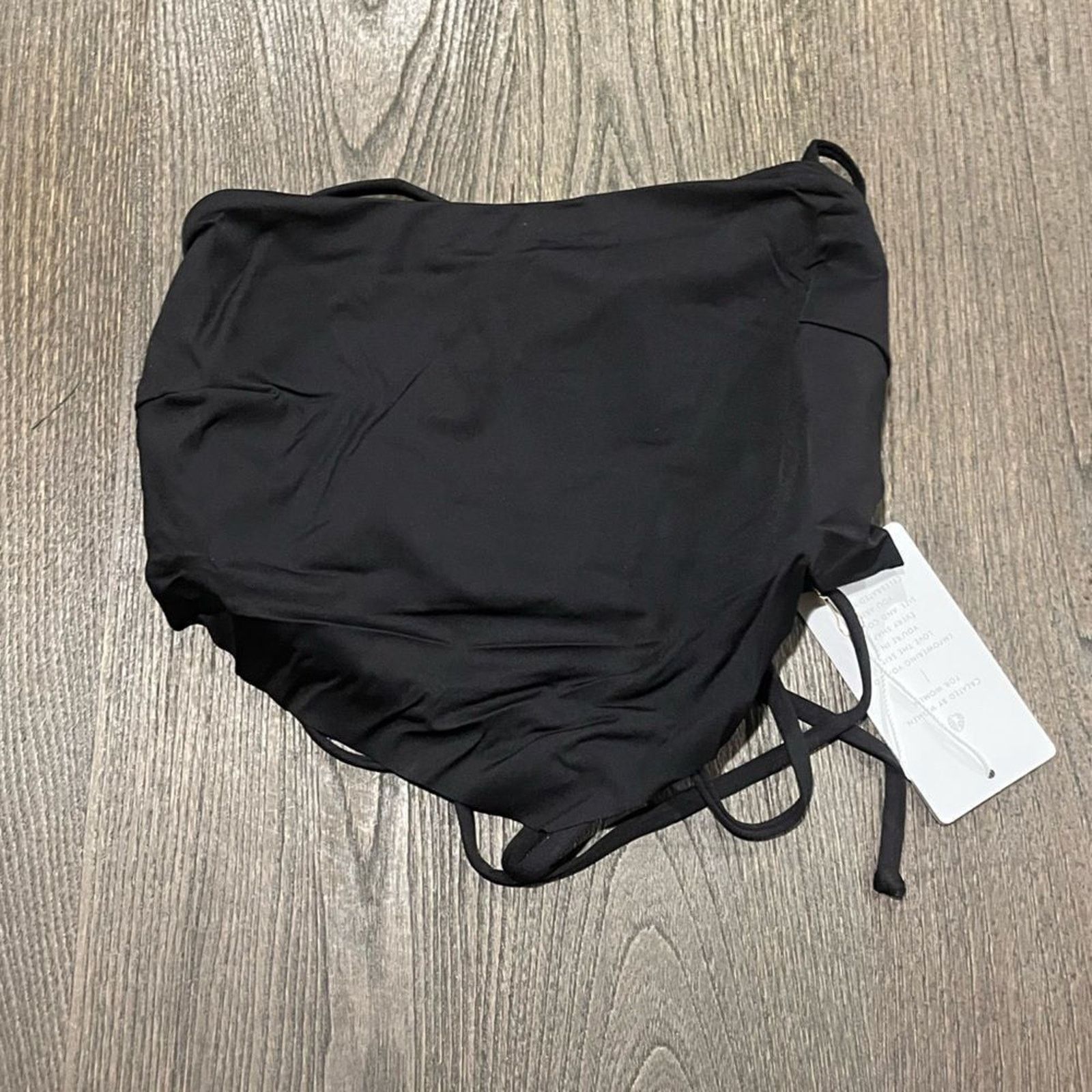 Vintage NWT Toluca Gwynne Lace Up Back Bandana Swim Top Size XS/S Size ONE SIZE - 1 Thumbnail