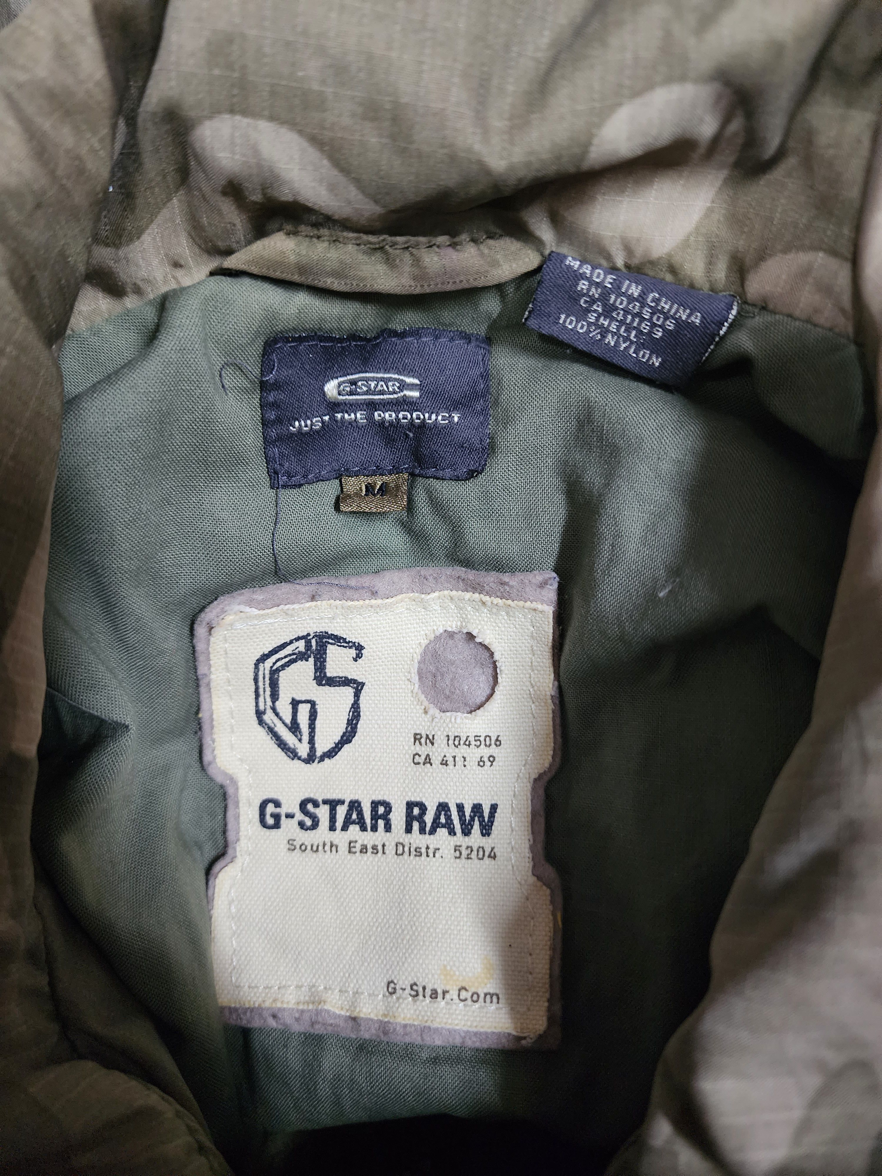 G-Star G-Star Raw Camouflage Military-style Jacket Size US M / EU 48-50 / 2 - 13 Thumbnail