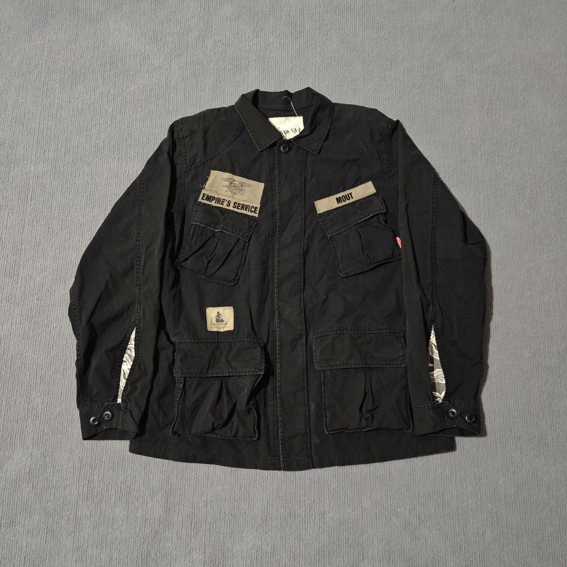 Wtaps Wtaps 00ss First Gen Black Four-Pocket Jacket Size US L / EU 52-54 / 3 - 1 Thumbnail