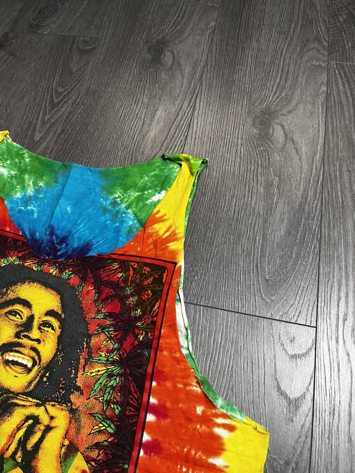 Bob Marley Bob Marley "RastaMania" Acid Trip Psychedelic Sleeveless Tee Size US S / EU 44-46 / 1 - 3 Thumbnail