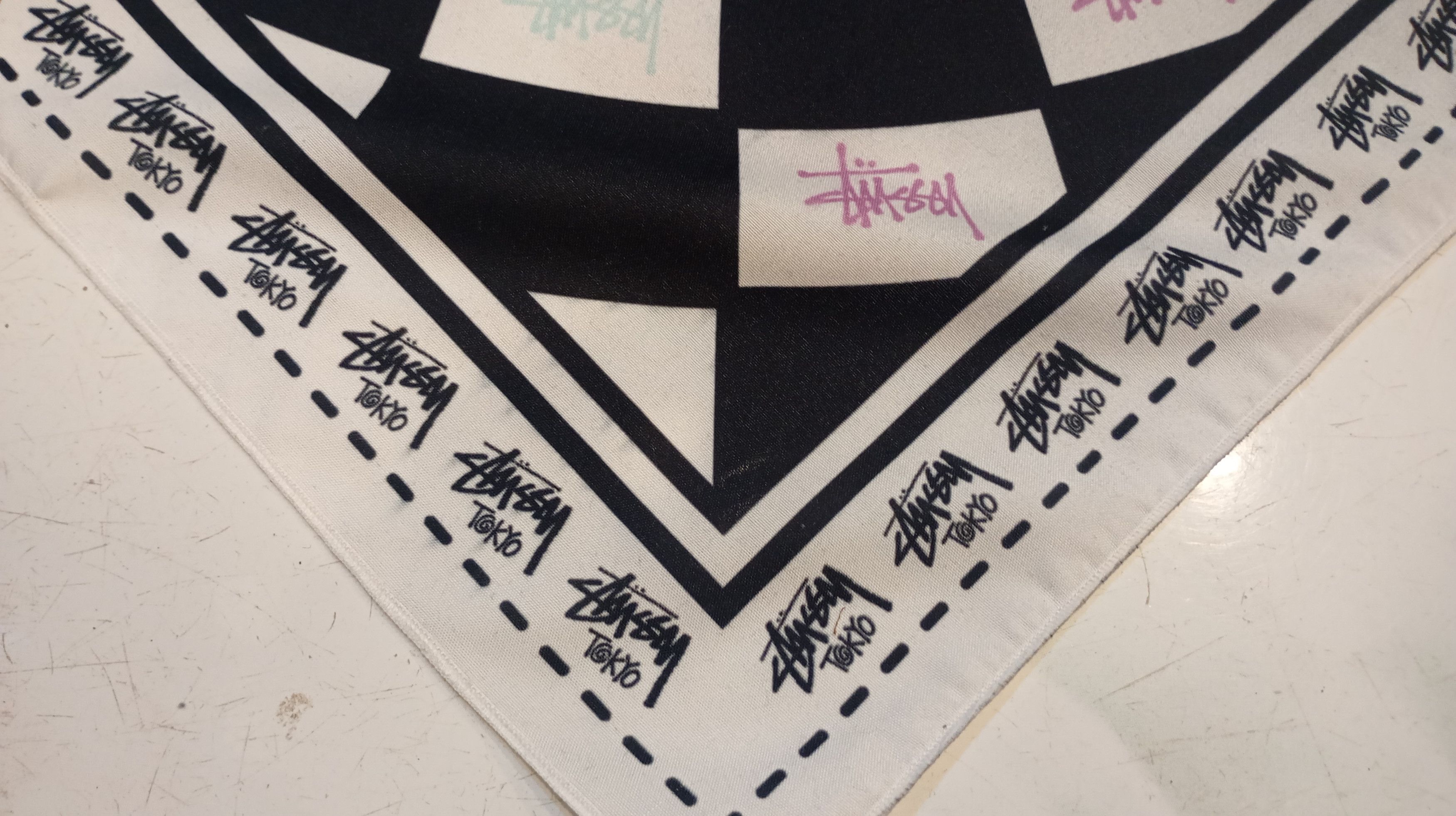 Other Skate Streetwear Bandana bape kawan Handkerchief Size ONE SIZE - 3 Thumbnail