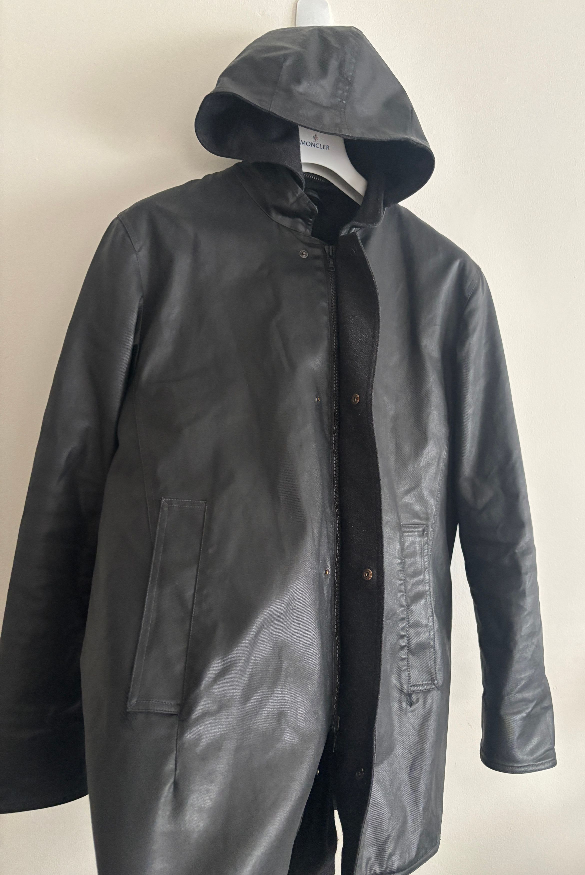 M0851 Black Leather Men’s Light Bomber Jacket Size US M / EU 48-50 / 2 - 2 Thumbnail
