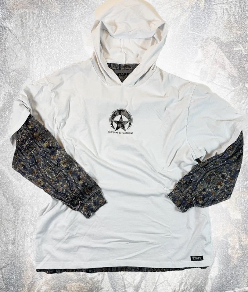 STAFF WORKFORCE staffworkforce survival camp hooded tee Size US L / EU 52-54 / 3 - 1 Thumbnail