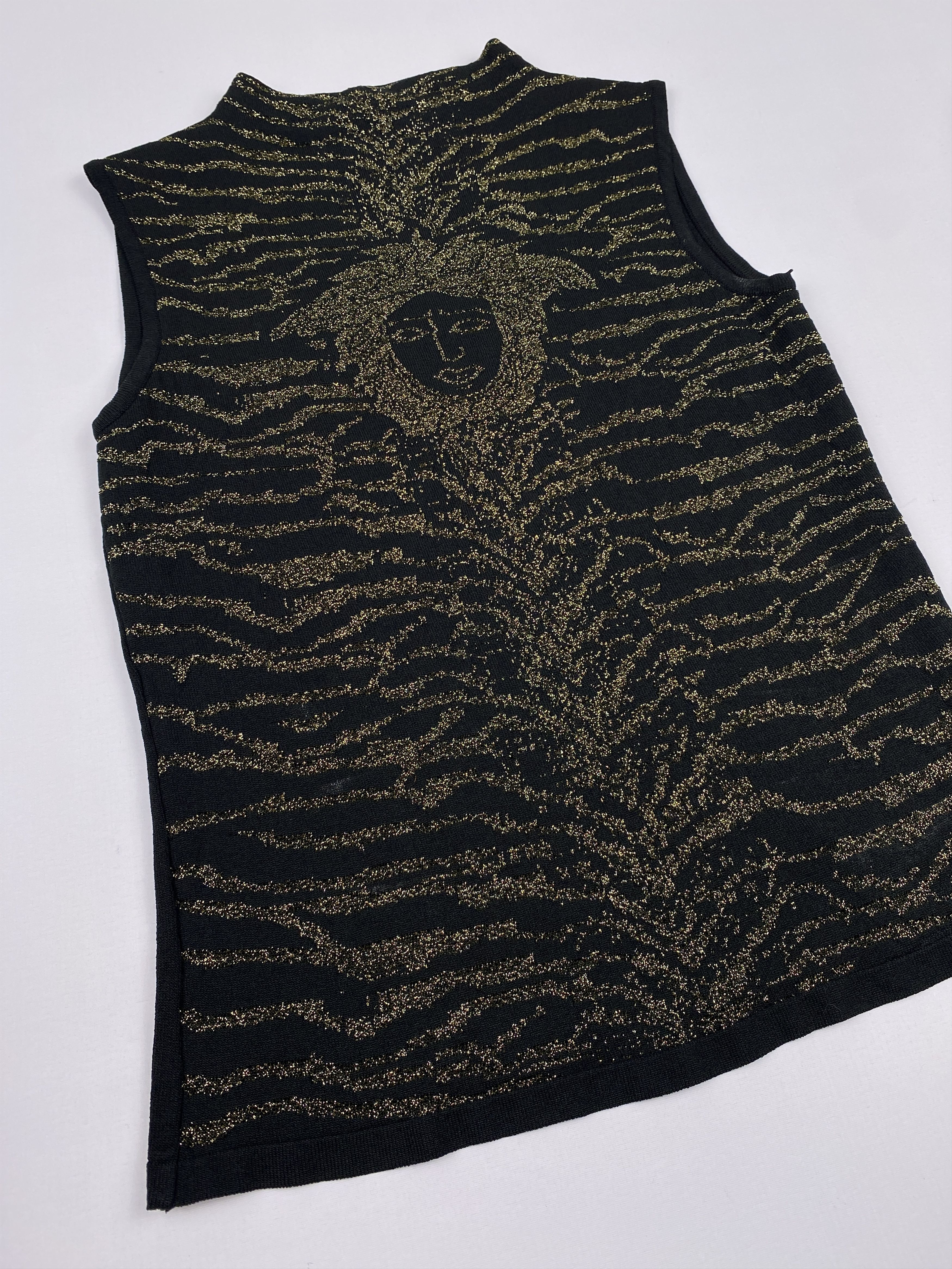 Versace Jeans Couture Medusa Tank Top Size L / US 10 / IT 46 - 7 Thumbnail