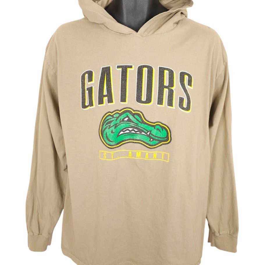 Fruit Of The Loom St Amant Gators T Shirt Mens Size Large Beige Louisiana Size US L / EU 52-54 / 3 - 1 Thumbnail