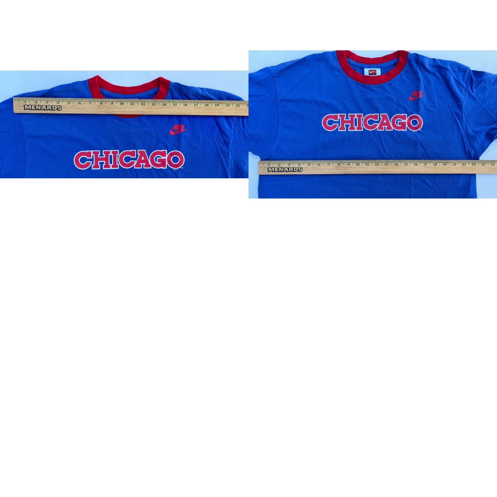 Nike VINTAGE Nike Team Chicago T-Shirt Mens L Blue 2006 Sports Shirt Size US L / EU 52-54 / 3 - 8 Thumbnail