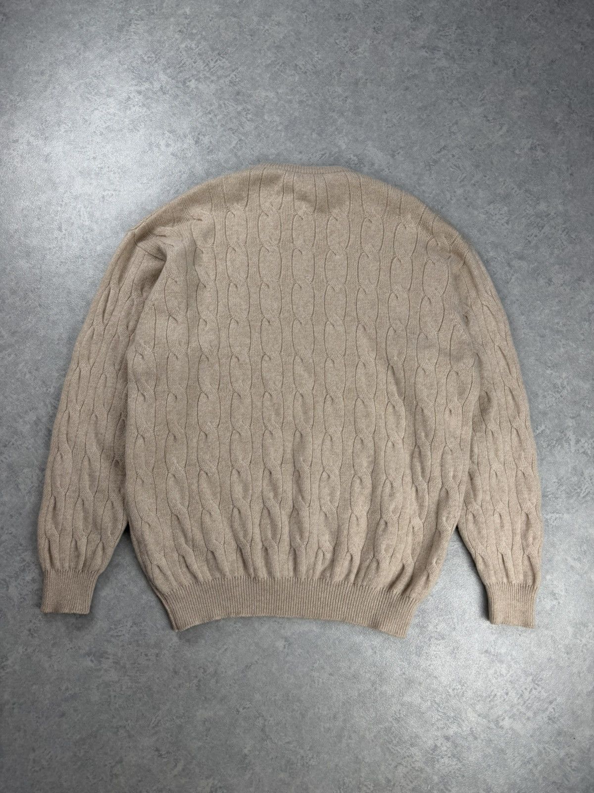 Other Cellini Wool Cashmere Cable Knit Sweater Size 5 Size US L / EU 52-54 / 3 - 9 Thumbnail
