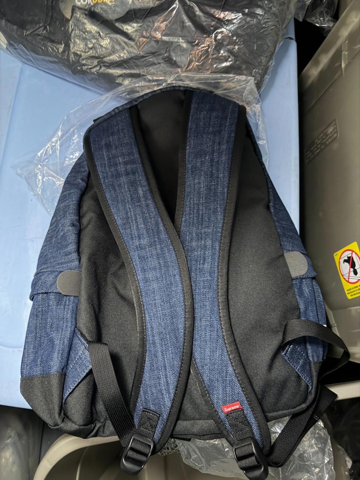 Supreme Supreme x The North Face Day Pack Denim Backpack SS15 Size ONE SIZE - 3 Thumbnail
