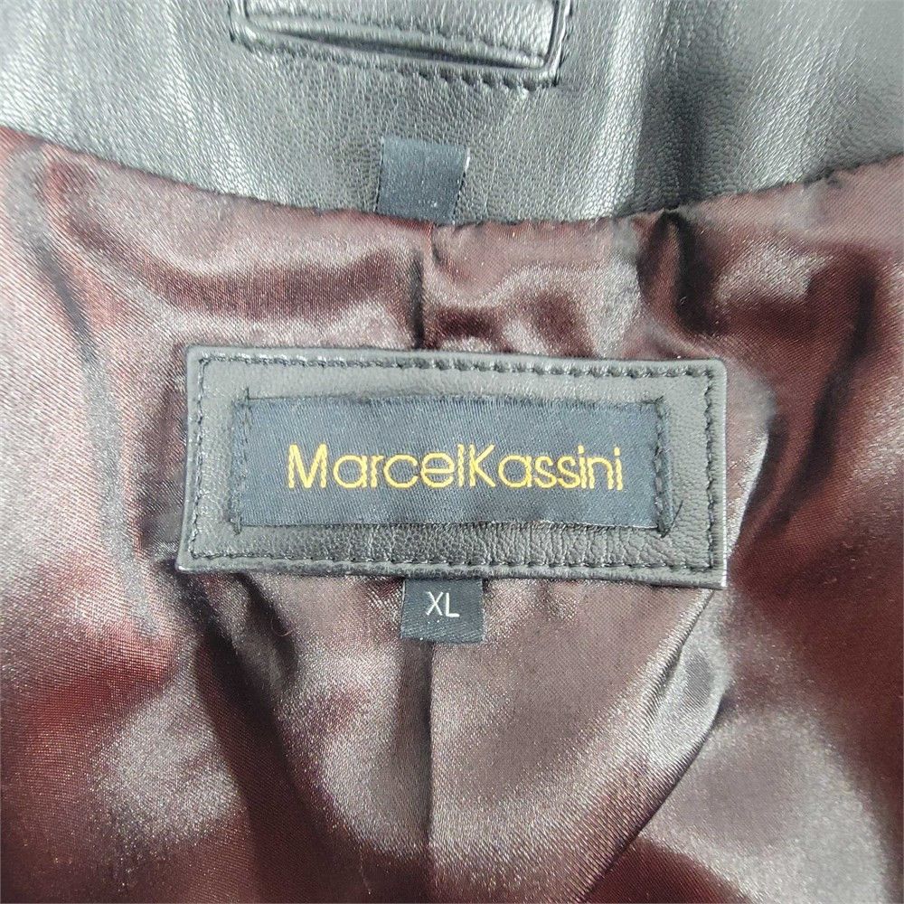 Other VINTAGE 90’s Marcel Kassini Leather Jacket/Trenchcoat XL Size XL / US 12-14 / IT 48-50 - 10 Thumbnail