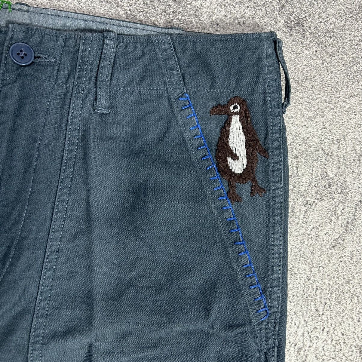 Japanese Brand Vintage Fatigue Pants Bohemian Wool Yarn Art Size US 32 / EU 48 - 5 Thumbnail