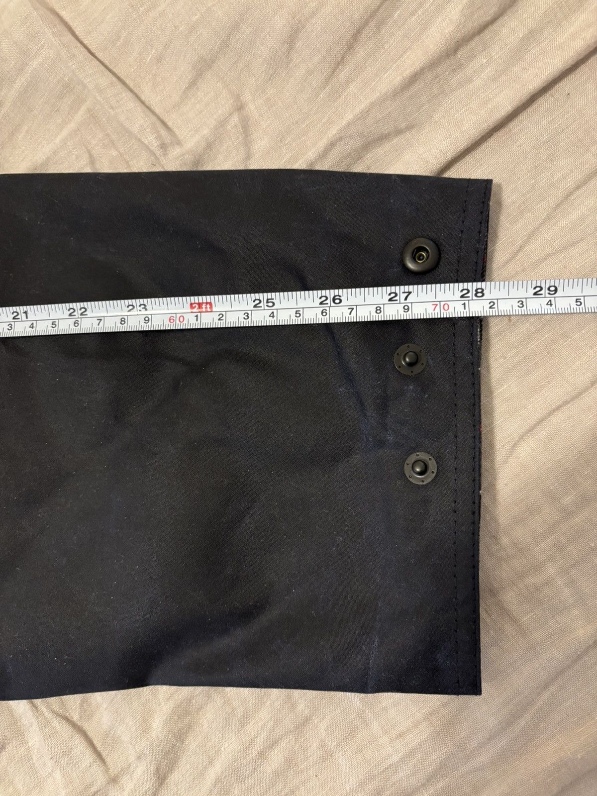 Barbour Barbour x Levi's OS Bedale Waxed Jacket XL Blue Oversized Size US XL / EU 56 / 4 - 15 Thumbnail