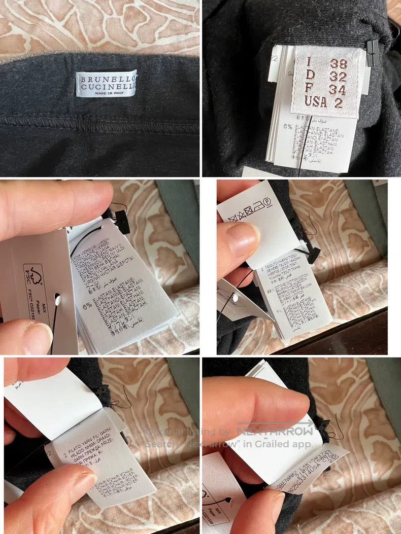 Brunello Cucinelli Brunello Cucinelli Embroidered Skirt Size 25" / US 0 / IT 36 - 5 Thumbnail