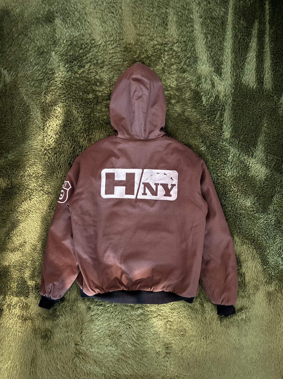 Japanese Brand [L] Honeyscoop House Quilted Canvas Hooded Jacket Brown Size US L / EU 52-54 / 3 - 6 Thumbnail